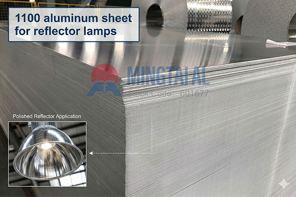 1100 aluminum sheet for reflector lamps