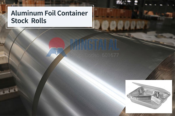 Aluminum Foil Container Stock Rolls