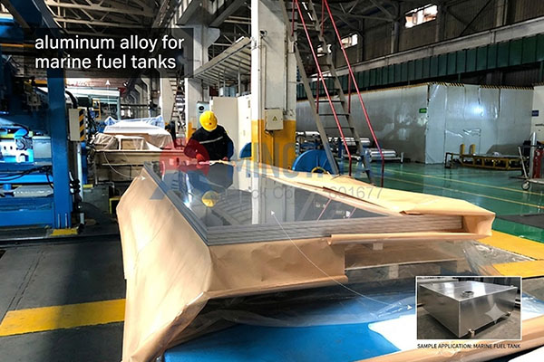 aluminum alloy for marine fuel tanks